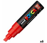 Pennarello POSCA PC-8K Rosso [6 Unità]