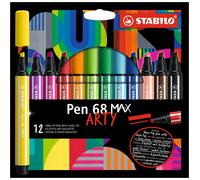 Pennarello Premium a tratto doppio (1 + 5 mm) - STABILO Pen 68 MAX - ARTY - Astu