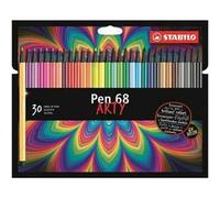 STABILO Pen 68 Arty Custodia da 30 pennarelli
