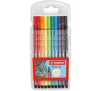 STABILO Pen 68 marcatore Multicolore 10 pz