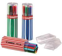 Pennarello Premium - STABILO Pen 68 Twin Pack - Astuccio da 20 - Colori assortiti