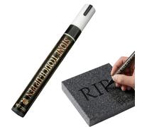 Pennarello Ritocchi Iscrizioni Su Pietra,Generico Vernice Per Lettering Tombale,Penna Lettering Monumentale Asciugatura-Rapida,Per Marmo Granito Calcare Cimitero Giardino Lapidi E All'aperto,Nero