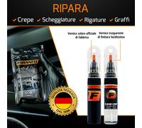 Pennarello Ritocchi per PORSCHE CERCHI LJE1 NERO OPACO BLACK SCHWARZ Vernice
