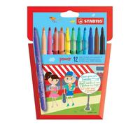 Pennarello Scolastico STABILO Power - Set di 12 Colori