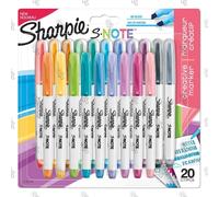 Pennarello Sharpie S-Note: assortiti, 20 u.