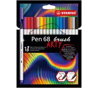 STABILO Pen 68 brush ARTY marcatore Colori assortiti 18 pz