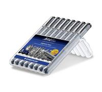 Pennarello Staedtler 308 Nero Punta Fine Inchiostro Pigmentato Resistente