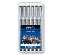 STAEDTLER 308SB6 - Pigment LINER, doctor
