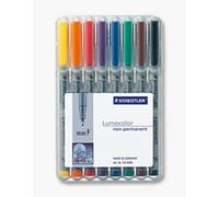 Pennarello Staedtler 316 WP8 8 colori assortiti punta fine 0,6 mm