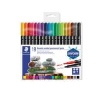 Pennarello Staedtler 3187 Multicolore 3 mm 18 pezzi Blister