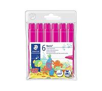 Pennarello Staedtler colore gioco tratto 3 mm scatole unicolore rosa (6 unità)