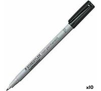 Pennarello Staedtler Lumocolor 316F Nero [10 Unità]