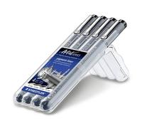 Staedtler Linea Sottile Pigmento Fodere Guaine - Portafoglio Di 4 - 0.1mm,0.3mm,