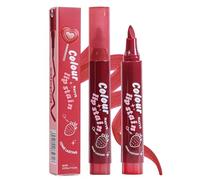 Pennarello Tinta Labbra - Impermeabile Tratto Lucentezza Labbra | Impermeabile Lunga Durata Resistente Ai Vasi Rossetto Colorato Per Donne Ragazze Sposa