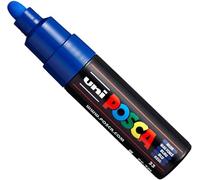 Pennarello Uni POSCA PC-7 m Penna Artistica - Punta pennino 4.5 - 5.5 mm - 15 colori - Nuova uscita 2017 Blue