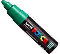 Pennarello Uni POSCA PC-7 m Penna Artistica - Punta pennino 4.5 - 5.5 mm - 15 colori - Nuova uscita 2017 Green