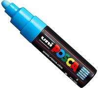 Pennarello Uni POSCA PC-7 m Penna Artistica - Punta pennino 4.5 - 5.5 mm - 15 colori - Nuova uscita 2017 Light Blue