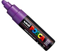 Pennarello Uni POSCA PC-7 m Penna Artistica - Punta pennino 4.5 - 5.5 mm - 15 colori - Nuova uscita 2017 Violet