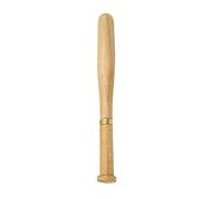 Penne a forma di mazza da baseball in legno d'acero, penne per diari da 0,5 mm, penna a sfera nera, penne da scrittura per la