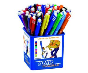 Penne a sfera cancellabili TRATTO Cancel Conf. 50 pezzi - F826500