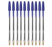 Penne a sfera classiche Bic Cristal originali punta media da 1,0 mm, confezione