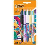 PENNE A SFERA MULTICOLORE SET 5 PEZZI IDRO DIPPING PENNE A SCATTO 4 COLORI