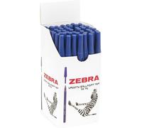 Penne A Sfera Zebra Smooth Stick Nero O Blu Inchiostro Confezioni Classi