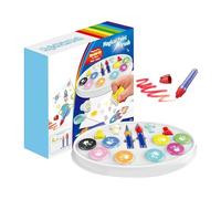 Penne Ad - Set Di Pennelli Ad | Penne Da Disegno | Marcatori D'arte Da Colorare Disegnare Strumenti Di Graffiti Con Francobolli Per Ragazzi Attività Genitore-figlio Che Insegnano