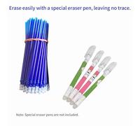 Penne Cancellabili, Penne Rocketbook con Punizione di Gel di Sostituzione 0,5 Mm di Ricariche per Gel di Sostituzione Ricariche di Penna Inchiostro Inchiostro Blu Cancellabili per la Scuola