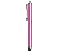 Penne capacitive universali resistenti ai graffi penna touch screen professionale punta in gomma stilo scrittura liscia tablet rosa rosso