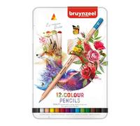 Penne Colorate Bruynzeel Expression In Metallo Con Regalo Di 12 Colori