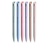 Penne colorate - Penne gel a colori per il journaling - 6 pezzi Ringraibile da 0,5 mm punta a multicolore per il disegno Nota che prende la calligrafia di schizzi scarabocchiati