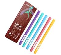 Penne colorate per scrapbooking, penne colorate per scrivere in blocco 5 | Penne per scrapbooking per adulti per scrivere, inserire nel diario, prendere appunti, scuol E