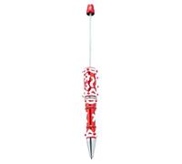 Penne Con Perline | Penna Artigianale Con Puntale Sferico | Forniture Scolastiche per Creazione di Gioielli per Casa Appunti Disegno Insegnanti Classe Diario Studenti Artigianato Laurea Compleanno