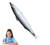 Penne da ballo carine - Penne divertenti per bambini | Creative Novità a forma di pesce | Penna per la scrittura di animali marini, design realistico della creatura oceanica, per bambini