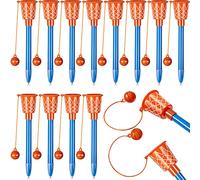 Penne da basket, a cerchio, per sport, in plastica, a tema, per feste di compleanno, per scuola, feste, bomboniere, adatte per persone di età superiore ai 14 anni (32 pezzi)