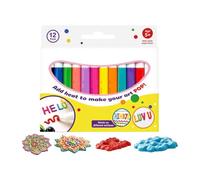 Penne da disegno 3D, 12 pezzi, ad asciugatura rapida, creative, colorate, | Penne da disegno per decorare i biglietti di compleanno per silo, casa, feste,
