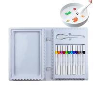 Penne da disegno fluttuante-kit di marker 24x3x17cm, build ABS non tossico, set di pittura per bambini con funzione creativa cancellabile | Disegno di forniture per classe, scuola, casa, ragazzi, raga
