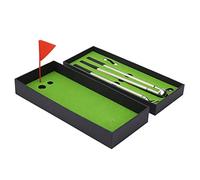 Penne da, Set di Penne da Set da Mini Campo Pratica Verde con Penne per Mazze da Palline Bandiera Mini Scatola di Giochi da Scrivania Decorazione per il Desktop