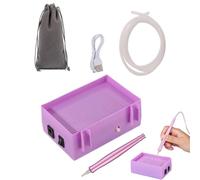 Penne d'Arte Gemma, Penna per la Pittura d'Arte Gemma - Gem Chit Art per Adulti con Vassoio di stoccaggio,Senza Kit di Strumenti Artigianali Automatici di Cera per Ricami Che disegnano artisti Hobby