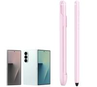 Penne di input compatibili con Samsung Galaxy Z Fold7/Fold5, S Pen sottile di ricambio per Galaxy Fold6/Fold4, Samsung Tab penne stilo + slot per S-Pen-Rosa