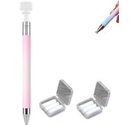 Penne Diamond Art, kit di penne a cera ricaricabili automatiche professionali, accessori essenziali per pittura con diamanti 5D, progetti fai da te e progetti di perforazione con cristalli (bianco)