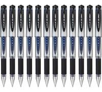 penne gel a impatto uni-ball 207, punta audace 1,0 mm, blu, confezione extra ...