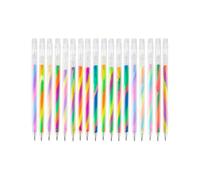 Penne Gel Colorate 18 Pezzi Gradiente Glitter Punta Fine Cancelleria | Penne Gel A Inchiostro Neon Per Casa Scuola Ufficio Appunti Journaling Lavoretti Doodling Album Da Ritaglio