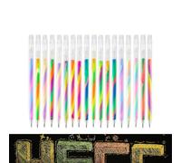 Penne Gel Colorate 18 Pezzi Gradiente Glitter Punta Fine Cancelleria | Penne Inchiostro Gel Gradiente Neon Per Casa Scuola Ufficio Appunti Journaling Lavoretti Doodling Album Da Ritaglio
