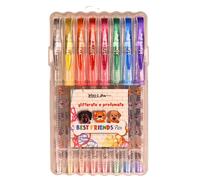 Penne gel glitter 8pz profumate Animali