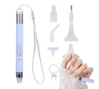 Penne Gem Art con luce,Penne Gem Art | Penna luminosa Gem Art,Penna di pittura a punti, 2 modalità di illuminazione, penna di perforazione della pittura di pietre preziose, accessori per pittura di