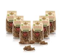 Penne Integrali Con Farina Di Grano Toscano Bio, Pasta Integrale, 6 Confezioni Da 500 Grammi