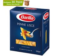 Penne Liscie N 71 Barilla Multipack 30 Confezioni da 500 Grammi cadauno