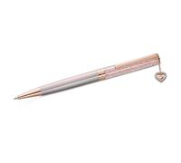 Swarovski Penna a sfera CRYSTALLINE – rosa, bagno tono oro rosa – Love Charm
